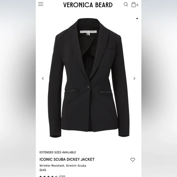 Veronica Beard ICONIC SCUBA DICKEY JACKET